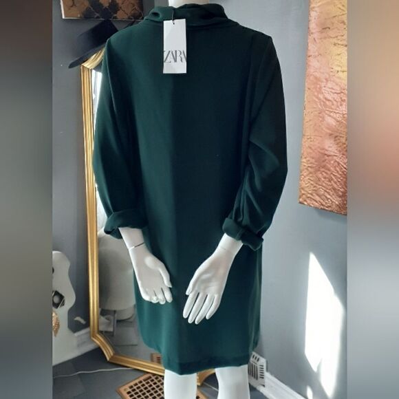 NWT Zara Oversized Mini Dress - Picture 11 of 15